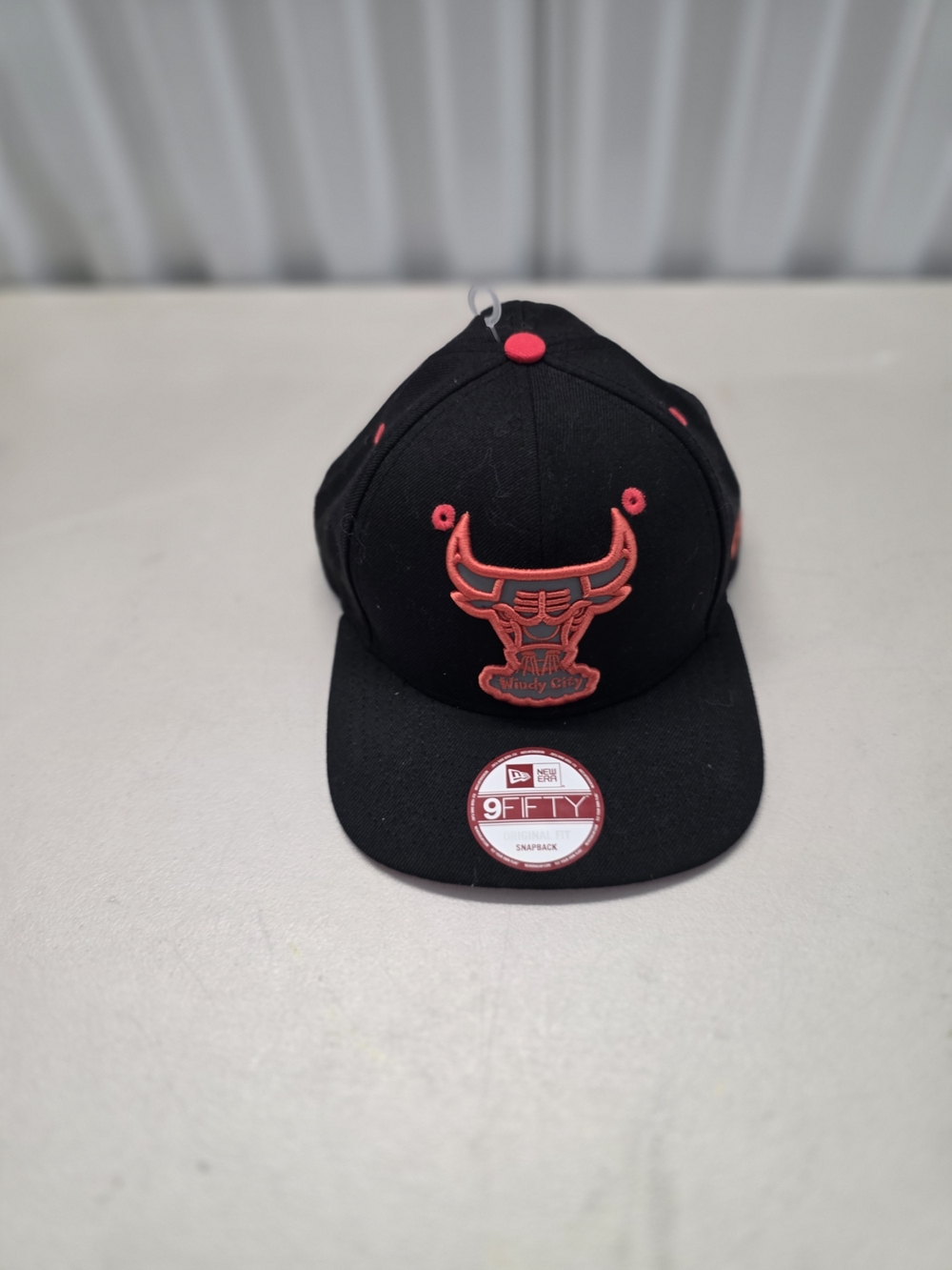 Chicago Bulls Windy City New Era 9Fifty Snap Back Hat Cap Original Black NWT